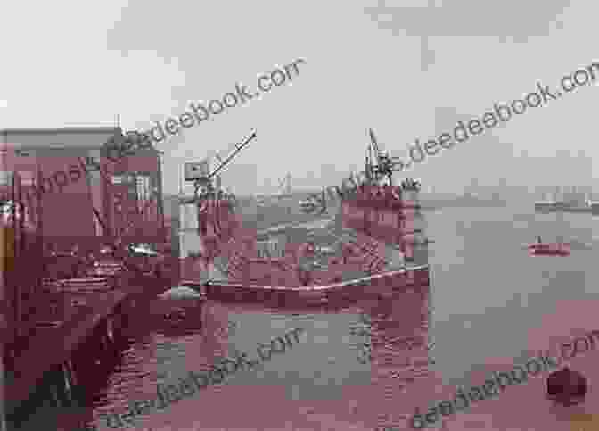 A Bustling Shipyard In Britain During The Early 1900s, With Numerous Ships Under Construction The Rise Fall Of British Shipbuilding