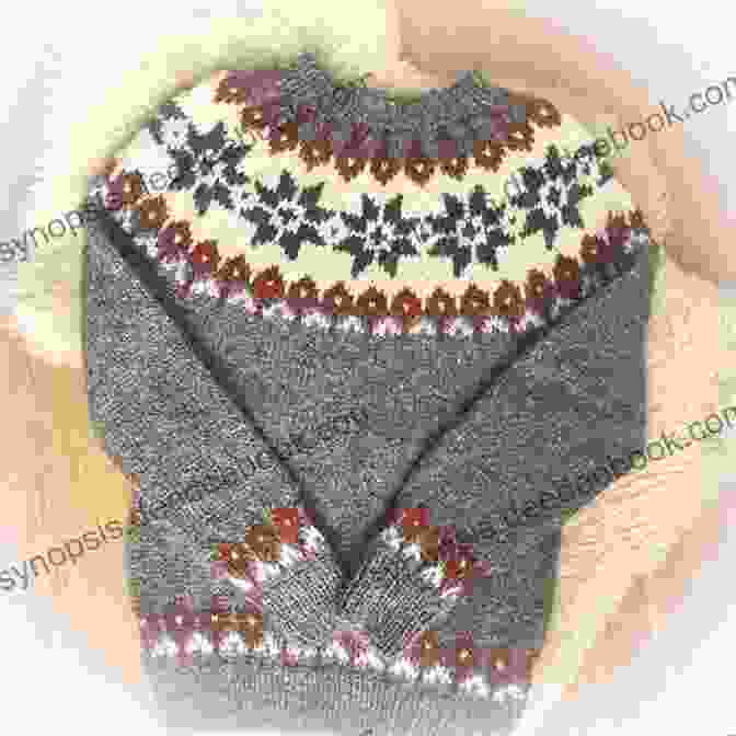 A Close Up Of A Norwegian Handknit Sweater With Intricate Patterns Norwegian Handknits: Heirloom Designs From Vesterheim Museum