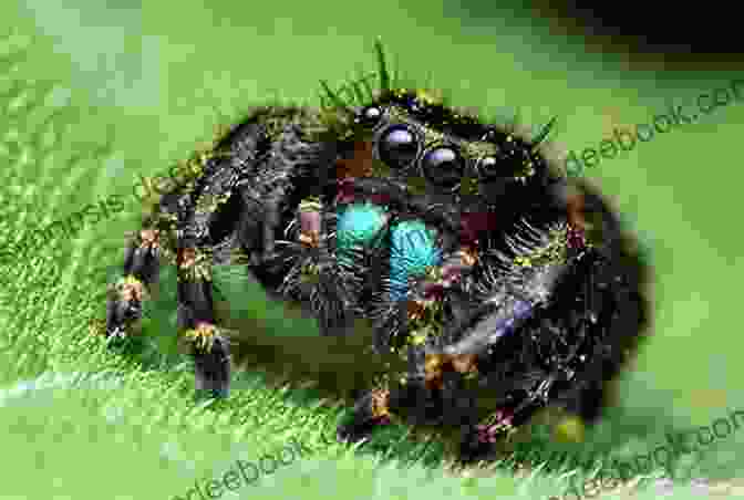A Close Up Photograph Of A Vibrant Jumping Spider With Green And Orange Markings, Showcasing The Diversity And Beauty Of Spiders. DK Readers L3: Spiders Secrets (DK Readers Level 3)