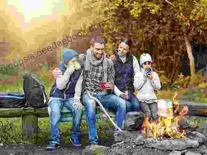 A Family Sitting Around A Campfire On A Campsite Our Unforgettable Story RV Road Trip