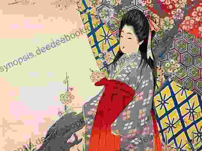 A Meiji Period Illustration Of A Woman In A Kimono, Combining Traditional Japanese Aesthetics With Western Influenced Shading And Perspective Bairei Gafu: Japanese Illustrations From The Edo And Meiji Periods Volume 2 (Japanese Illustrated 3)