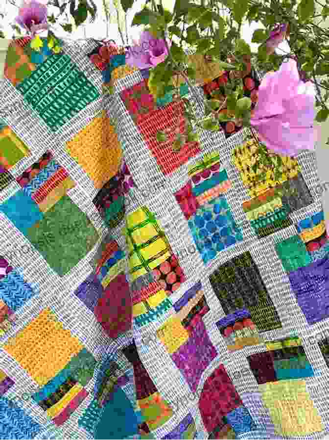A Modern Quilt Pattern Inspired By A Vintage Patchwork Design, Depicting A Vibrant Cityscape. Antique To Heirloom Jelly Roll Quilts: 12 Modern Quilt Patterns From Vintage Patchwork Quilt Designs