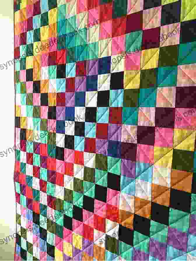 A Modern Quilt Pattern Inspired By A Vintage Patchwork Design, Featuring A Spectrum Of Colors. Antique To Heirloom Jelly Roll Quilts: 12 Modern Quilt Patterns From Vintage Patchwork Quilt Designs