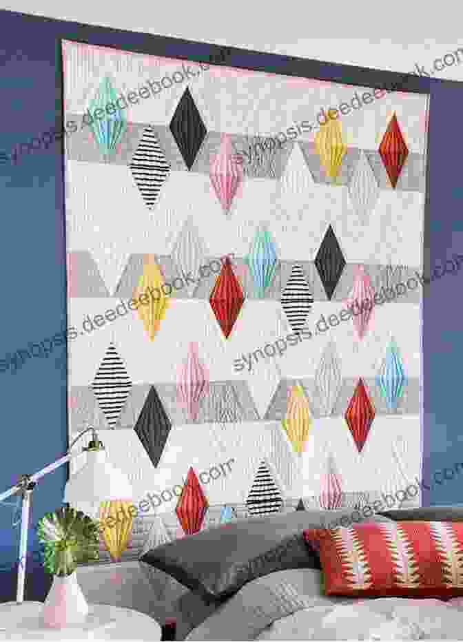 A Modern Quilt Pattern Inspired By A Vintage Patchwork Design, Featuring Geometric Shapes And Bold Colors. Antique To Heirloom Jelly Roll Quilts: 12 Modern Quilt Patterns From Vintage Patchwork Quilt Designs