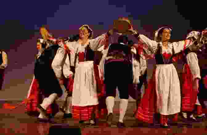 A Vibrant Tarantella Performance By Italian Folk Dancers, Capturing The Fast Paced Rhythm And Twirling Skirts. The History Of Dance The Dance In Portugal Spain And Italy