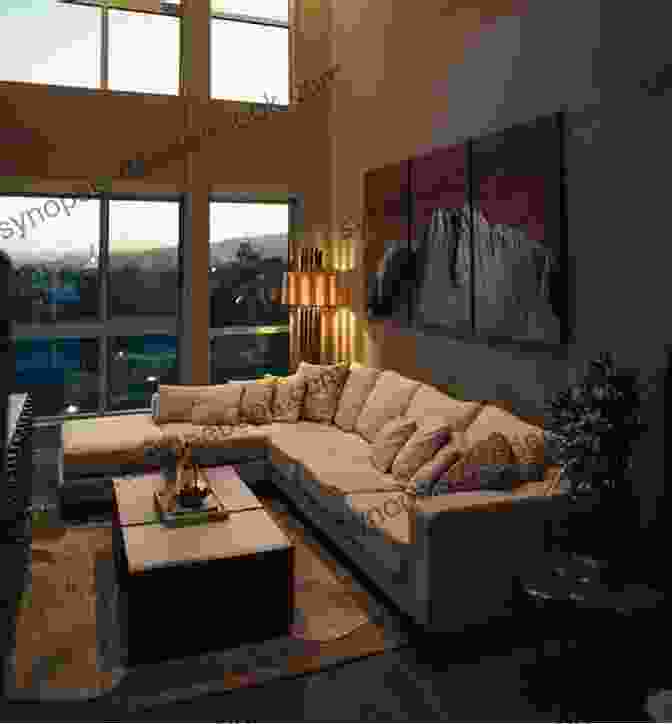 A Warm And Inviting Living Room, Illuminated By Soft Lamplight Noisy Night Mac Barnett