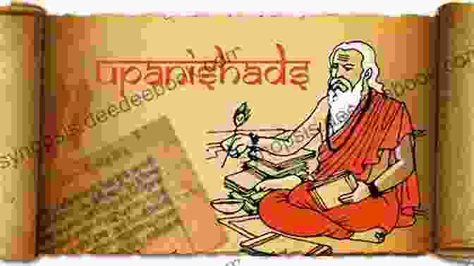 An Ancient Manuscript Of The Upanishads Depicting The Seeker's Journey Towards Self Realization Three Works Of Shankaracharya: The Primary Texts On Non Duality