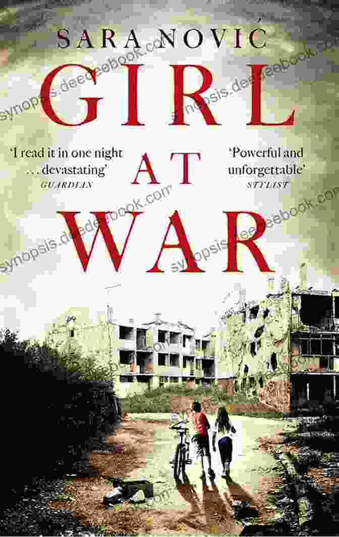 Girl At War Novel Cover Depicting A Young Girl Amidst War's Devastation Girl At War: A Novel
