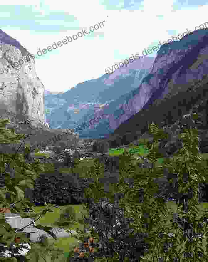 Hikers Traversing The Scenic Lauterbrunnen Valley Trail Walking In Switzerland S Berner Oberland: Easy Hikes In The Jungfrau Region