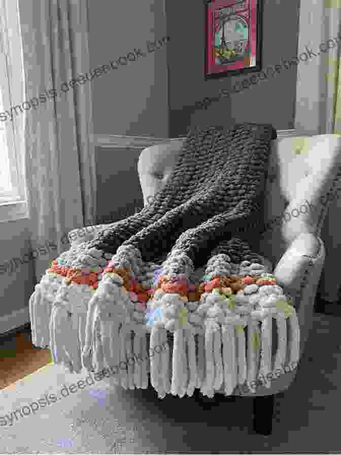Image Of A Knitted Throw Blanket With A Fringe Border Miniature Quits: 12 Tiny Projects That Make A Big Impression