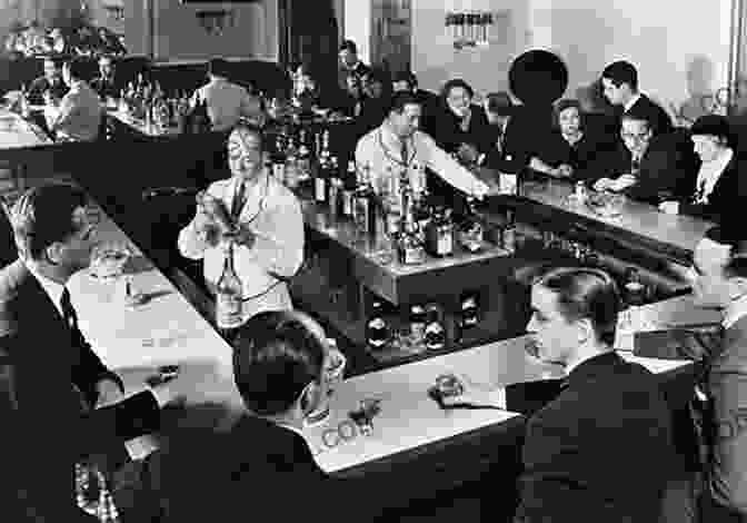 Image Of The Interior Of A Speakeasy, With Patrons Drinking And Dancing Rum Runners And Moonshiners Of Old Florida