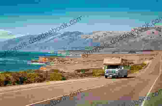 RV Driving On An Open Road With Mountains In The Background Our Unforgettable Story RV Road Trip