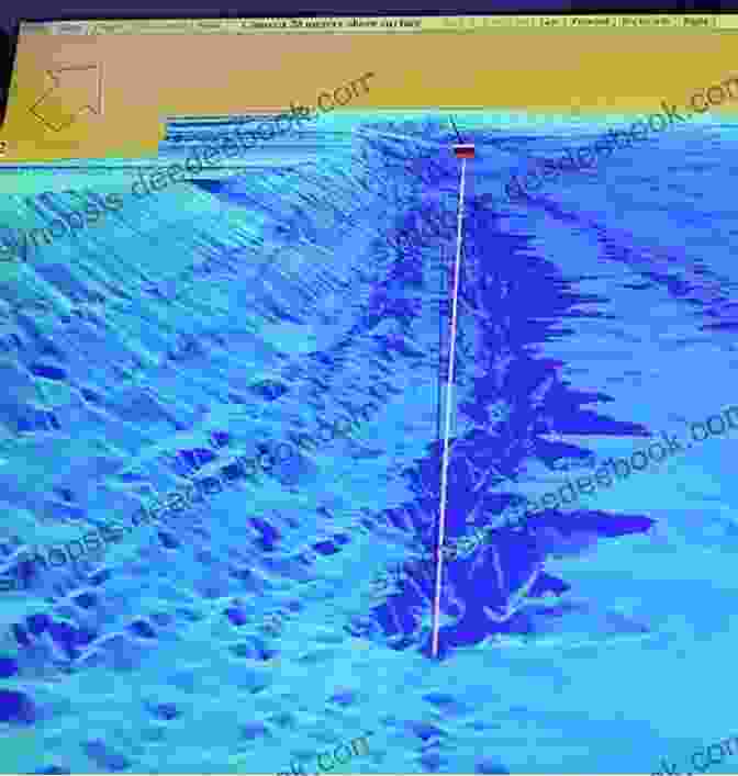 Sonar Image Of Loch Ness Revealing Its Depth Profile And Various Underwater Features. The Lake: Lake Ness Beyond The Mountain