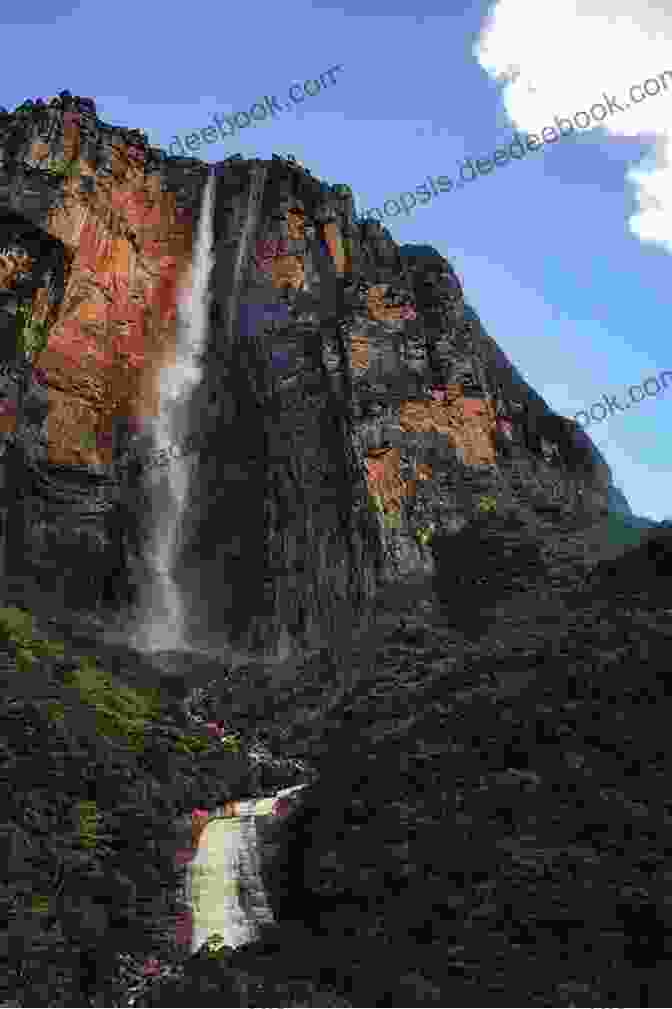 The Majestic Angel Falls In Venezuela, The World's Tallest Uninterrupted Waterfall, Cascading Down The Sheer Cliffs Of Auyán Tepui. South America: A Pictorial Guide: Colombia Venezuela Brazil Uruguay Paraguay Argentina Chile Bolivia Peru Ecuador Guyana Surinam French Guiana (Sian And Bob Pictorial Guides)