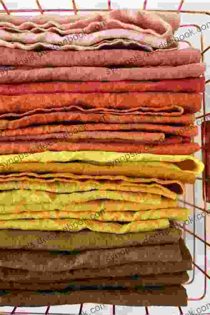 Vibrant Fabrics Dyed With Natural Dyes, Showcasing The Spectrum Of Colors Available Learn The Art Of Natural Dyeing (Learning 4)