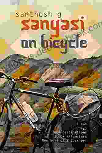 Sanyasi On Bicycle Andrew Marshall Wayment