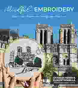 Mindful Embroidery: Stitch Your Way To Relaxation With Charming European Street Scenes