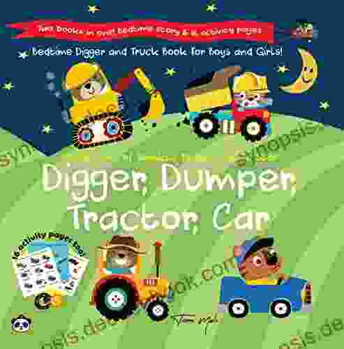 Digger Dumper Tractor Car: Bedtime Digger And Truck For Boys (Pirate Panda Nursery Rhymes 1)